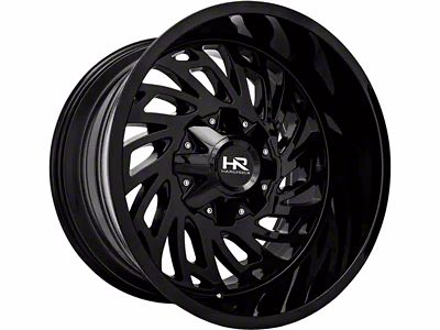 Hardrock Offroad Attack Gloss Black 6-Lug Wheel; 20x10; -19mm Offset (05-15 Tacoma)