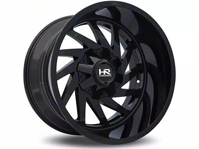 Hardrock Offroad Crusher Gloss Black 6-Lug Wheel; 20x10; -19mm Offset (05-15 Tacoma)