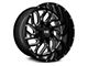 Hardrock Offroad Destroyer Gloss Black 6-Lug Wheel; 20x12; -51mm Offset (05-15 Tacoma)