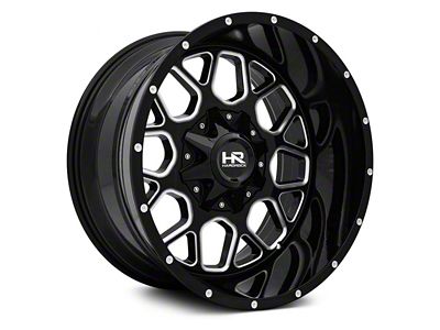 Hardrock Offroad Gunner Gloss Black 6-Lug Wheel; 20x12; -44mm Offset (05-15 Tacoma)