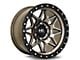 Hardrock Offroad H105 Matte Bronze 6-Lug Wheel; 17x9; 1mm Offset (05-15 Tacoma)