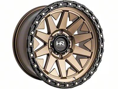 Hardrock Offroad H106 Matte Bronze 6-Lug Wheel; 17x9; -12mm Offset (05-15 Tacoma)