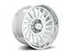 Hardrock Offroad H905 Polished 6-Lug Wheel; Left Directional; 22x12; -51mm Offset (05-15 Tacoma)