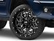 Hardrock Offroad Indestructible Gloss Black Milled 6-Lug Wheel; 22x10; -25mm Offset (05-15 Tacoma)