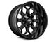 Hardrock Offroad Indestructible Gloss Black 6-Lug Wheel; 22x10; -25mm Offset (05-15 Tacoma)