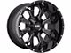 Hardrock Offroad Devastator Gloss Black Milled 5-Lug Wheel; 20x10; -19mm Offset (07-13 Tundra)