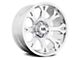 Hardrock Offroad Bloodshot Xposed Chrome 6-Lug Wheel; 24x14; -76mm Offset (10-24 4Runner)