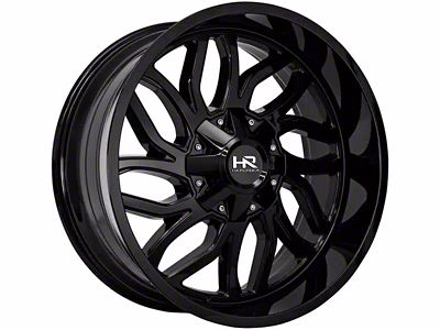 Hardrock Offroad Destroyer Gloss Black 6-Lug Wheel; 22x10; -25mm Offset (10-24 4Runner)