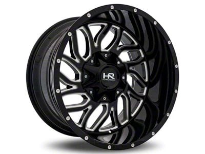 Hardrock Offroad Destroyer Gloss Black 6-Lug Wheel; 22x10; -25mm Offset (10-24 4Runner)