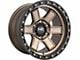 Hardrock Offroad H104 Matte Bronze 6-Lug Wheel; 17x9; 1mm Offset (10-24 4Runner)