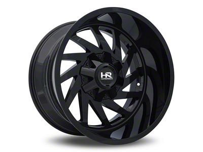 Hardrock Offroad Crusher Gloss Black 6-Lug Wheel; 20x9; 0mm Offset (2024 Tacoma)