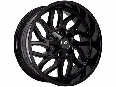 Hardrock Offroad Destroyer Gloss Black 6-Lug Wheel; 22x10; -25mm Offset (2024 Tacoma)