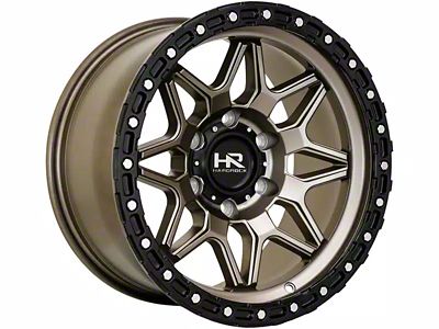 Hardrock Offroad H105 Matte Bronze 6-Lug Wheel; 17x9; -12mm Offset (2024 Tacoma)