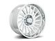 Hardrock Offroad H905 Polished 6-Lug Wheel; Right Directional; 22x12; -51mm Offset (2024 Tacoma)