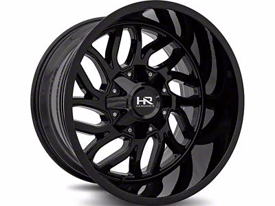 Hardrock Offroad Destroyer Gloss Black 6-Lug Wheel; 20x10; -19mm Offset (10-24 4Runner)