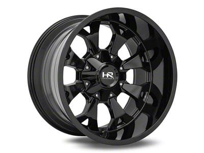 Hardrock Offroad Devastator Gloss Black 6-Lug Wheel; 20x10; -19mm Offset (10-24 4Runner)