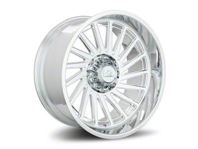 Hardrock Offroad H905 Polished 6-Lug Wheel; Left Directional; 22x12; -51mm Offset (10-24 4Runner)