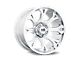 Hardrock Offroad BloodShot Xposed Chrome 6-Lug Wheel; 20x12; -44mm Offset (21-24 Bronco, Excluding Raptor)