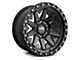 Hardrock Offroad H106 Matte Black 6-Lug Wheel; 17x9; -12mm Offset (22-24 Bronco Raptor)