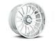 Hardrock Offroad H908 Polished 6-Lug Wheel; 22x12; -51mm Offset (21-24 Bronco, Excluding Raptor)