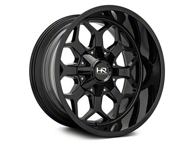 Hardrock Offroad Indestructible Gloss Black 6-Lug Wheel; 20x12; -51mm Offset (22-24 Bronco Raptor)