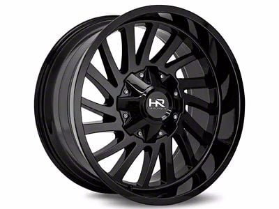 Hardrock Offroad Overdrive Gloss Black 6-Lug Wheel; 20x10; -19mm Offset (21-24 Bronco, Excluding Raptor)