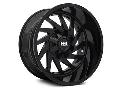 Hardrock Offroad Crusher Gloss Black 6-Lug Wheel; 20x12; -44mm Offset (22-24 Bronco Raptor)