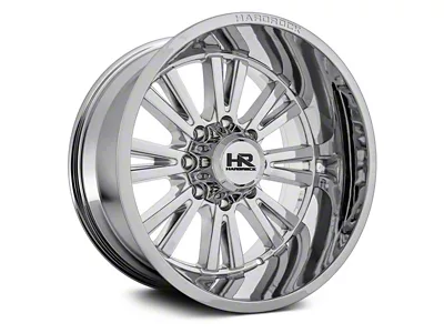 Hardrock Offroad Spine Xposed Chrome 6-Lug Wheel; 20x12; -44mm Offset (22-25 Bronco Raptor)