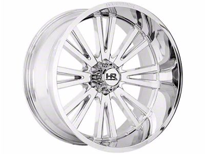 Hardrock Offroad Spine Xposed Chrome 6-Lug Wheel; 20x12; -51mm Offset (22-24 Bronco Raptor)