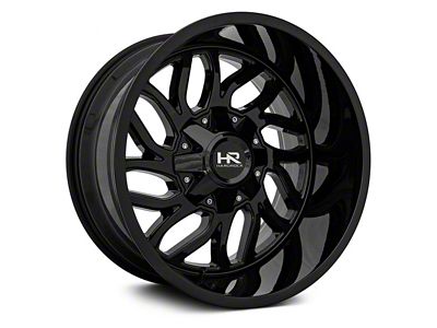 Hardrock Offroad Destroyer Gloss Black Wheel; 20x12; -51mm Offset (76-86 Jeep CJ7)