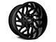 Hardrock Offroad Destroyer Gloss Black Wheel; 20x12; -51mm Offset (76-86 Jeep CJ7)