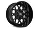 Hardrock Offroad Gunner Gloss Black Wheel; 20x12 (20-24 Jeep Gladiator JT)