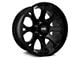 Hardrock Offroad Bloodshot Xposed Gloss Black 6-Lug Wheel; 22x12; -51mm Offset (16-23 Tacoma)