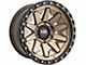 Hardrock Offroad H106 Matte Bronze 6-Lug Wheel; 17x9; -12mm Offset (16-23 Tacoma)