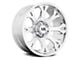 Hardrock Offroad Bloodshot Xposed Chrome 6-Lug Wheel; 24x14; -76mm Offset (16-24 Titan XD)