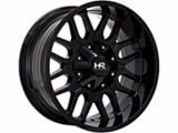 Hardrock Offroad Commander Gloss Black 6-Lug Wheel; 20x10; -19mm Offset (16-24 Titan XD)