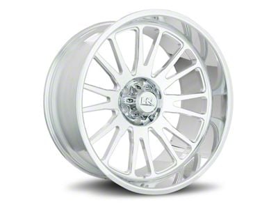 Hardrock Offroad H908 Polished 6-Lug Wheel; 22x12; -51mm Offset (16-24 Titan XD)