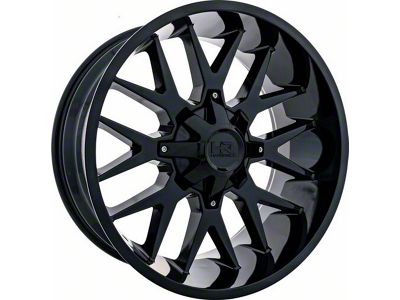 Hardrock Offroad Affliction Satin Black Milled 5-Lug Wheel; 20x9; 18mm Offset (14-21 Tundra)