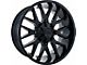 Hardrock Offroad Affliction Satin Black Milled 5-Lug Wheel; 20x9; 18mm Offset (14-21 Tundra)