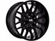 Hardrock Offroad Commander Gloss Black 5-Lug Wheel; 20x10; -19mm Offset (14-21 Tundra)