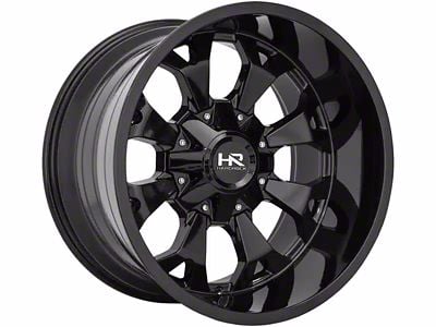 Hardrock Offroad Devastator Gloss Black 5-Lug Wheel; 20x10; -19mm Offset (14-21 Tundra)