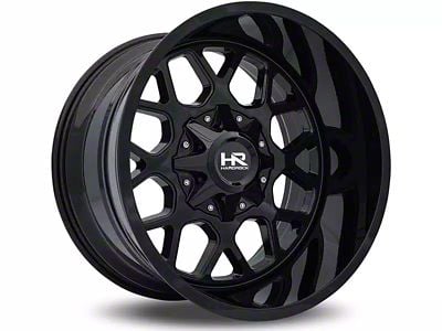 Hardrock Offroad Gunner Gloss Black 5-Lug Wheel; 20x10; -19mm Offset (14-21 Tundra)