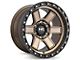 Hardrock Offroad H104 Matte Bronze 6-Lug Wheel; 17x9; -12mm Offset (22-24 Tundra)
