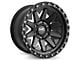 Hardrock Offroad H106 Matte Black 6-Lug Wheel; 17x9; -12mm Offset (22-24 Tundra)