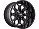 Hardrock Offroad Indestructible Gloss Black 5-Lug Wheel; 20x10; -19mm Offset (14-21 Tundra)