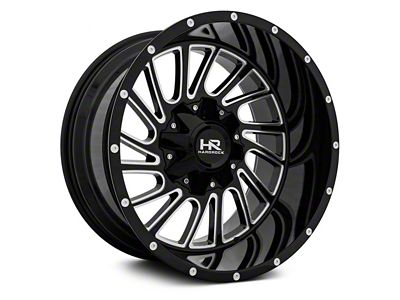 Hardrock Offroad Overdrive Gloss Black 6-Lug Wheel; 22x10; -25mm Offset (22-24 Tundra)