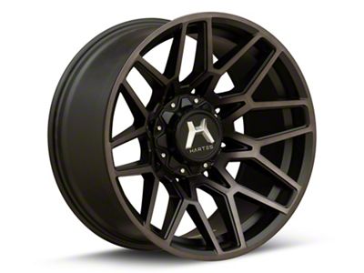 Hartes Metal Crossbow Gloss Black Machined with Satin Dark Tint 6-Lug Wheel; 20x9; 0mm Offset (04-15 Titan)