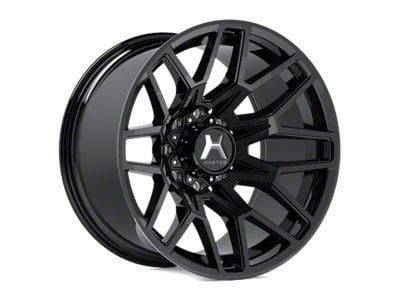 Hartes Metal Crossbow Satin Black 6-Lug Wheel; 20x10; -18mm Offset (04-15 Titan)