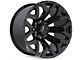 Hartes Metal Hawkish Gloss Black Milled with Satin Dark Tint 6-Lug Wheel; 20x10; -18mm Offset (04-15 Titan)