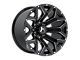 Hartes Metal Hawkish Gloss Black Milled 6-Lug Wheel; 20x9; 0mm Offset (04-15 Titan)